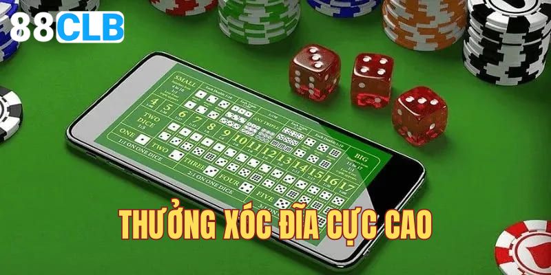 Xóc Đĩa - Trò Chơi Thịnh Hành, Cá Cược Thưởng Lớn Tại 88CLB 2 Thưởng lớn khi chơi Xóc đĩa